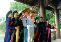 Câu lạc bộ Quan họ Đền Đô - Bắc Ninh