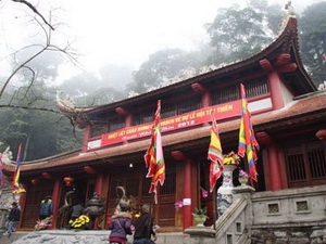 Đền thờ Quốc Mẫu Tây Thiên. (Nguồn: Vietnamnet)