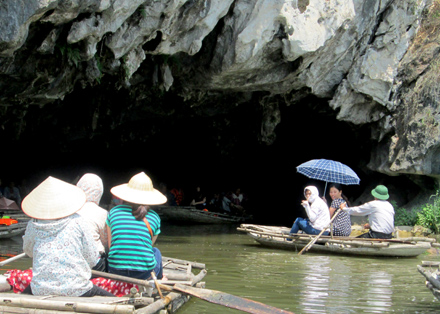 Khách nội địa đến Khu du lịch sinh thái Vân Long (Ninh Bình) tăng 20%