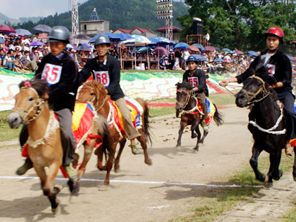 Sẽ tái hiện Hội đua ngựa đầu Xuân tại Làng Văn hoá - Du lịch các dân tộc Việt Nam
