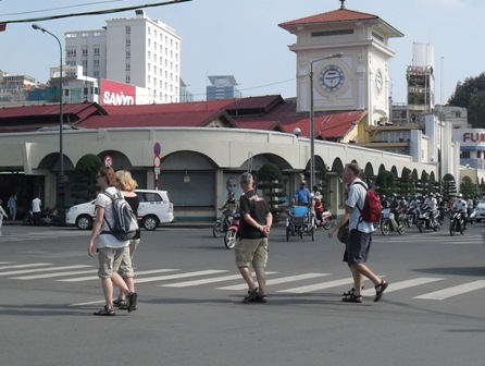 Thành phố Hồ Chí Minh phấn đấu đón 10-11 triệu lượt khách quốc tế vào năm 2020