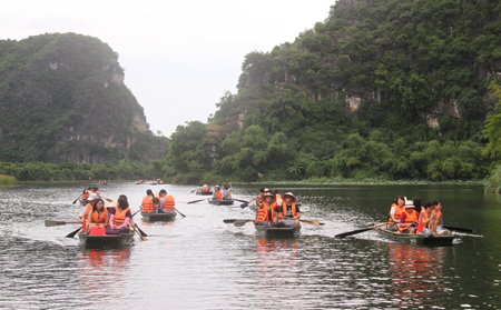 Du lịch Ninh Bình năm 2015 tăng 34% so với năm 2014