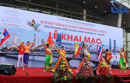 Khai mạc Hội chợ quốc tế Thương mại, Du lịch và Đầu tư hành lang kinh tế Đông Tây - Đà Nẵng 2015