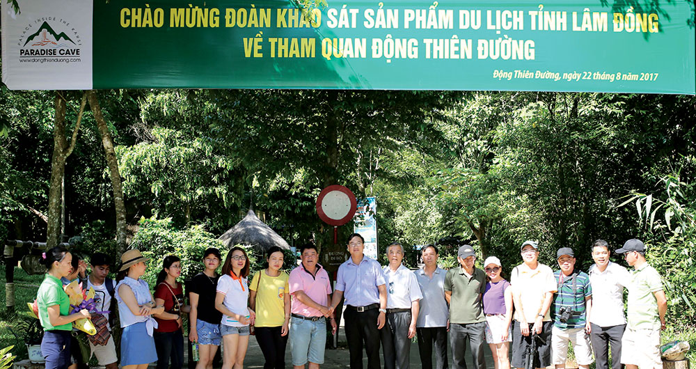 Lâm Ðồng tổ chức famtrip và presstrip tại Quảng Bình