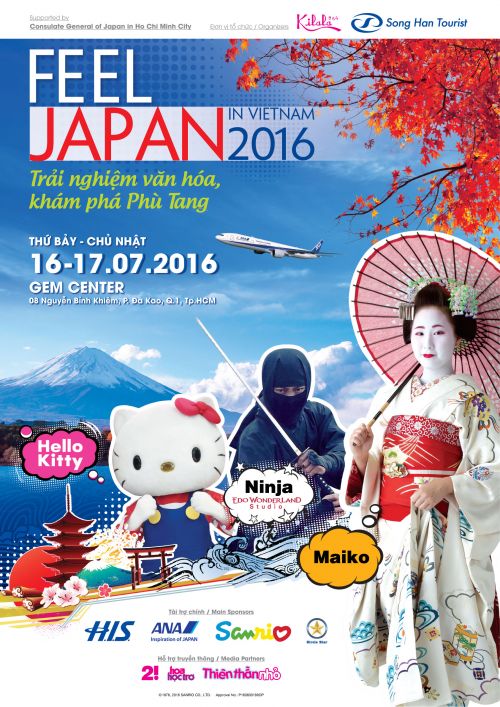 Đặc sắc Lễ hội Feel Japan in Vietnam 2016