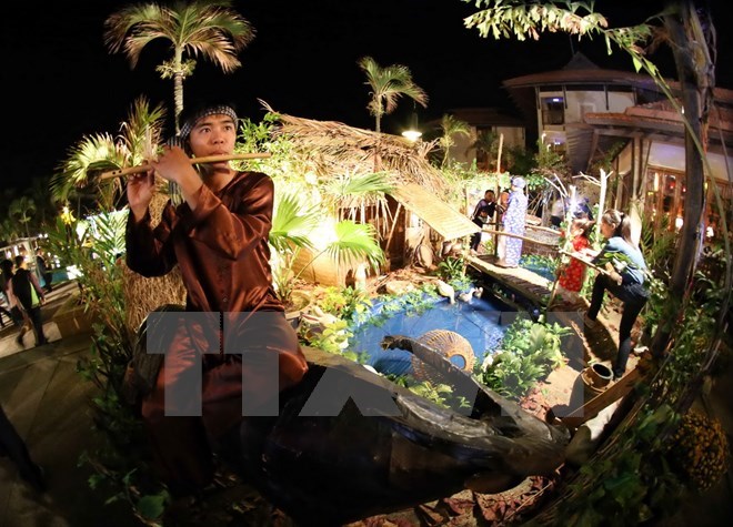 Hà Nội: Tái hiện nét văn hóa đẹp của dân tộc tại Chợ quê 