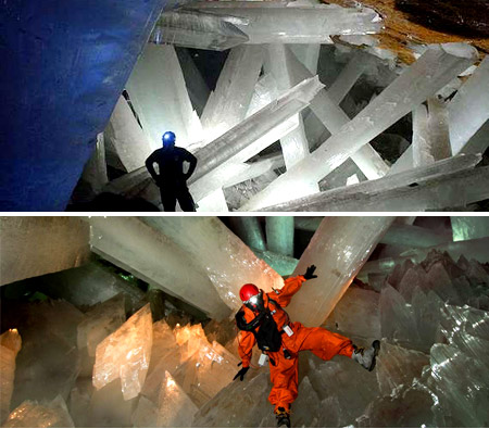 Khám phá hang Pha lê ở Mexico