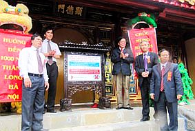 Thừa  Thiên – Huế: Khánh thành công trình Hiển Đức Môn - Lăng Minh Mạng