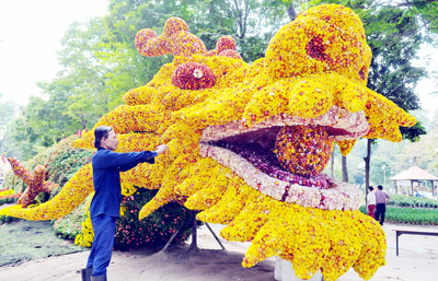 TP Hồ Chí Minh: Khai mạc Hội hoa xuân Tân Mão 2011