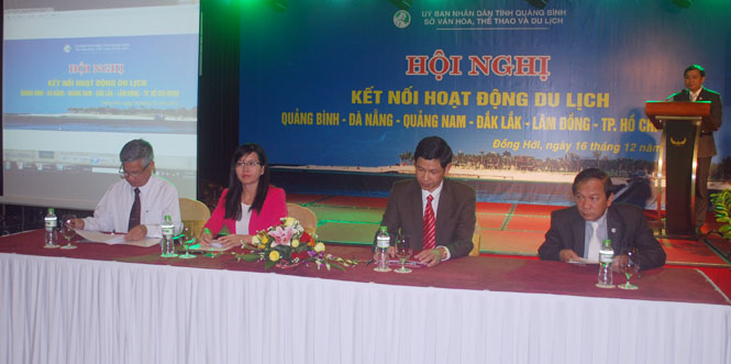 Hội nghị kết nối hoạt động du lịch giữa Quảng Bình với các tỉnh, thành phố phía Nam và Tây Nguyên