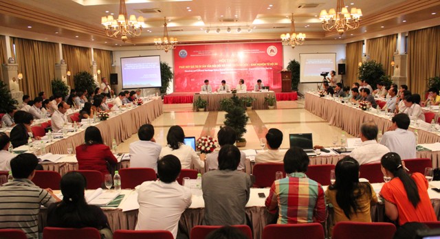 Hội thảo “Phát huy giá trị di sản văn hoá đối với phát triển du lịch