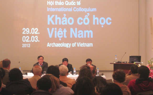 Hội thảo quốc tế về Khảo cổ học Việt Nam. Ảnh: VH