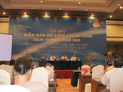 Họp báo ATF 2009: Du lịch ASEAN hướng tới tầm cao mới