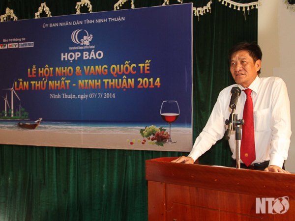 Họp báo Lễ hội Nho và Vang Quốc tế - Ninh Thuận 2014