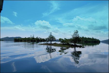 Hồ Phú Ninh – Ấn tượng khó quên đối với du khách