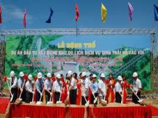 Hà Tĩnh: Khởi công xây dựng khu Du lịch - Dịch vụ - Sinh thái hồ Tàu Voi