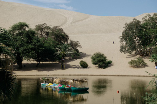 Khám phá thị trấn Huacachina ở Peru