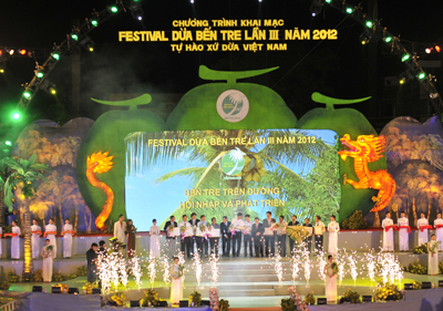 Khai mạc Festival Dừa Bến Tre lần thứ III - 2012