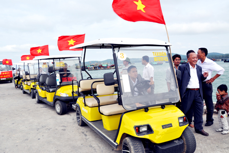 Quảng Ninh: Chuẩn bị khai trương hãng taxi đầu tiên trên đảo Cô Tô 