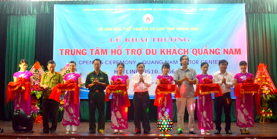 Quảng Nam: Khai trương Trung tâm Hỗ trợ du khách 