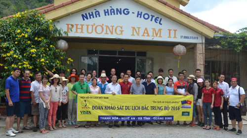 Đoàn Famtrip Hiệp hội Du lịch Việt Nam khảo sát các điểm đến du lịch tại Quảng Bình