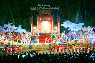 Khai mạc Lễ Giỗ tổ Hùng Vương - Lễ hội Đền Hùng 2010