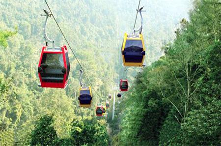 Vĩnh Phúc: Khai trương hệ thống cáp treo tại danh thắng Tây Thiên