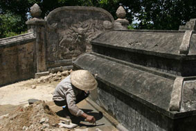 Thừa Thiên-Huế: Trùng tu di tích nhà thờ và lăng mộ Nguyễn Tri Phương