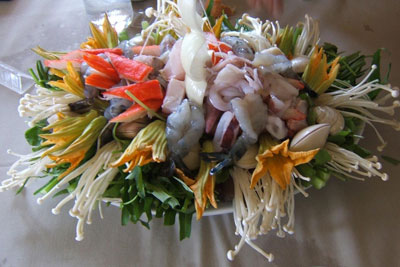 Đậm đà hương vị lẩu hải sản chua cay - Bình Định