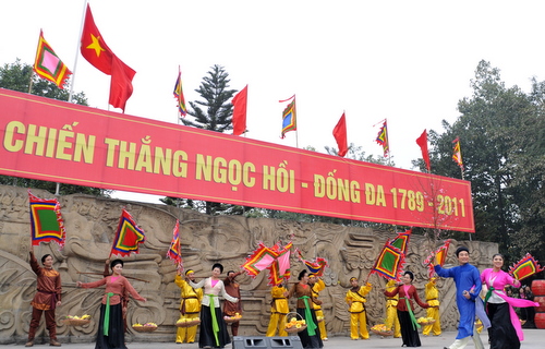 Hà Nội: Tưng bừng Lễ hội chiến thắng Ngọc Hồi - Đống Đa