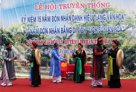 Lạng Sơn tổ chức Lễ hội truyền thống Đình Ngò 