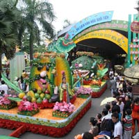 Đặc sắc lễ hội trái cây Nam Bộ tại Suối Tiên –TP.Hồ Chí Minh