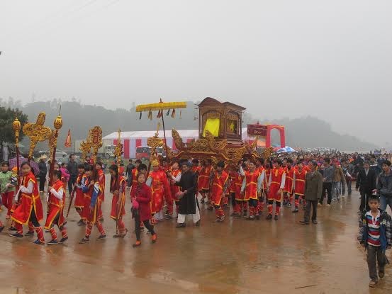 Vĩnh Phúc: Tấp nập khai mạc lễ hội Tây Thiên Xuân Giáp Ngọ