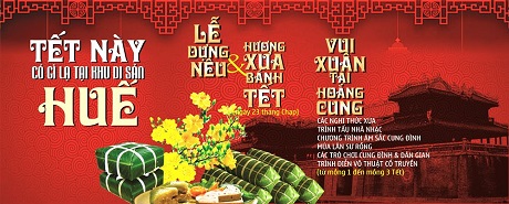 Tết này có gì lạ tại khu Di sản Huế: Lễ Thướng Tiêu & Hương xưa bánh tết