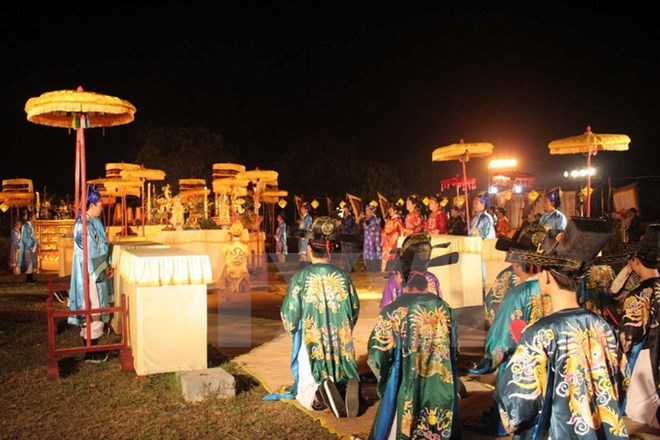 Đông đảo du khách tham dự Lễ tế Xã Tắc tại Thừa Thiên-Huế