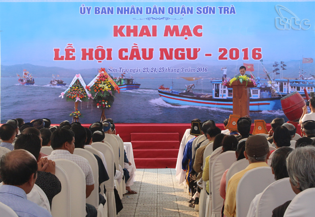 Đà Nẵng tổ chức Lễ hội Cầu ngư quận Sơn Trà năm 2016