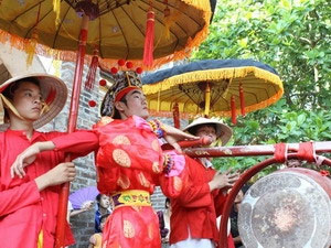 Hà Nội: Tưng bừng, rộn ràng lễ hội Gióng đền Phù Đổng