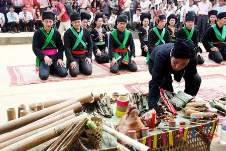 Lễ hội Tết Ngô của dân tộc Cống ở Lai Châu