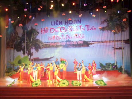 Liên hoan Dân ca Bình Trị Thiên năm 2014 sẽ được tổ chức tại thành phố Huế 