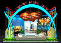 Ngành du lịch Thừa Thiên Huế, Đà Nẵng và Quảng Nam tham gia quảng bá tại hội chợ du lịch quốc tế Việt Nam - VITM 2013