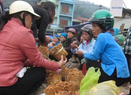 Măng khô Bảo Lạc, Bảo Lâm (Cao Bằng)