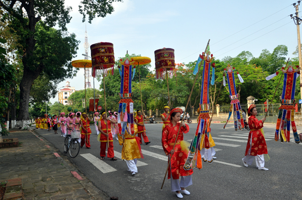 Vĩnh Phúc sẽ tham gia CARNIVAL tại Lễ Khai mạc Năm Du lịch Quốc gia đồng bằng Sông Hồng - Hải phòng 2013