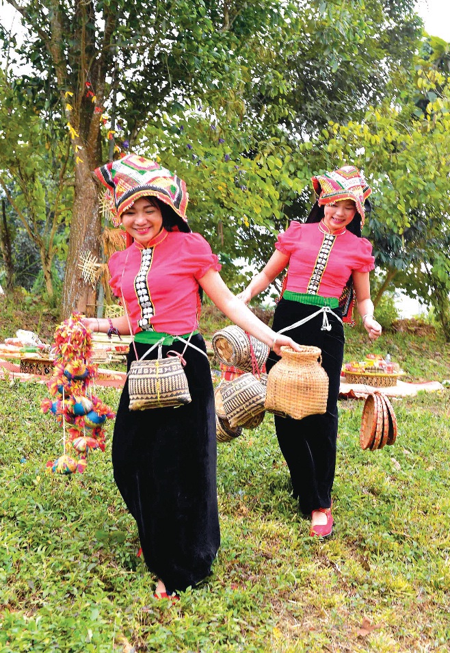 Sắc màu thổ cẩm dân tộc Thái | Báo Dân tộc và Phát triển