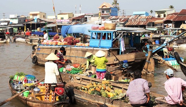 Khai mạc Ngày hội văn hóa chợ nổi Cái Răng