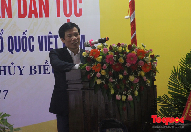 Bộ trưởng Nguyễn Ngọc Thiện dự Ngày hội Đại đoàn kết dân tộc tại Thừa Thiên – Huế