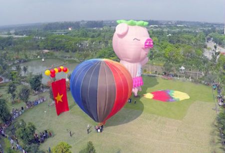 Ngày hội Khinh khí cầu quốc tế tại Festival Huế 2016