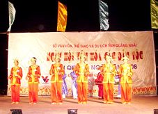 Ngày hội văn hoá các dân tộc tại Quảng Ngãi
