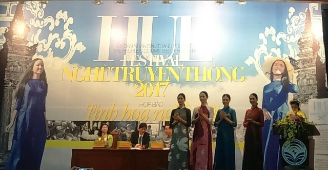 Họp báo giới thiệu về Festival nghề truyền thống Huế lần thứ VII năm 2017