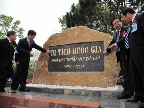 Lâm Đồng: Nhà lao Thiếu nhi Đà Lạt đón nhận bằng Di tích lịch sử cấp quốc gia