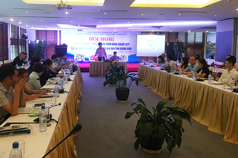 Hội nghị kết nối tiêu thụ sản phẩm nông nghiệp với các doanh nghiệp du lịch (Quảng Ninh)